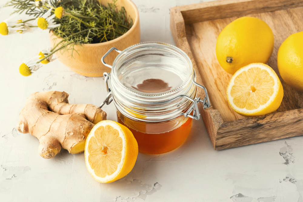 lemon honey ginger